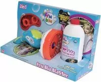 Fru Blu. Pistolet na bańki mydlane Blaster + płyn 500 ml - tantis.pl