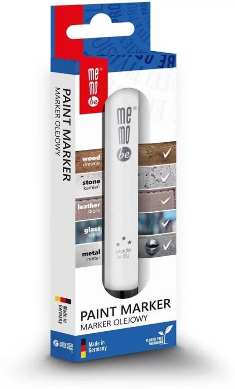 Marker olejny MM301 2-4mm czarny MemoBe - tantis.pl