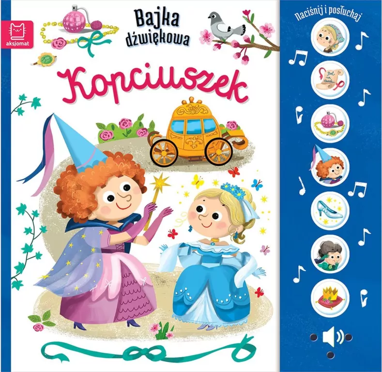 Naciśnij i posłuchaj! Bajka dźwiękowa. Kopciuszek - tantis.pl