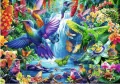 Puzzle 1000. Kolibry w tropikach - tantis.pl