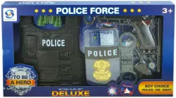 Zestaw policyjny z kamizelką