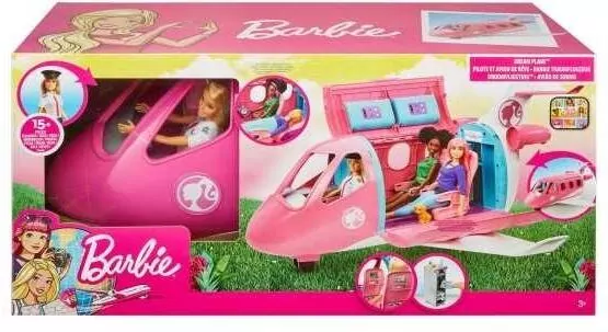 Lalka Barbie Pilotka + Samolot - tantis.pl