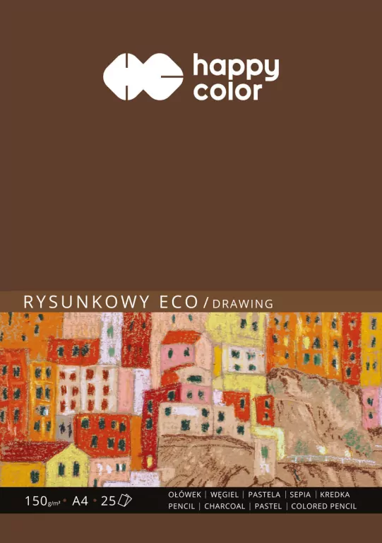 Blok rysunkowy ECO.  A4/25K 150g - tantis.pl