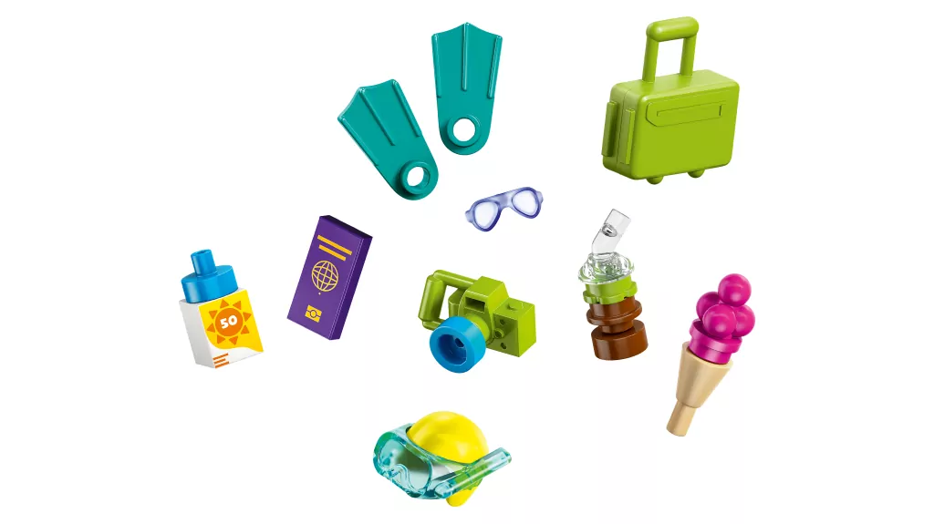 LEGO® Friends. Rodzinne wakacje na plaży 42673 - tantis.pl