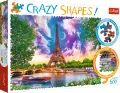 Puzzle 600 Crazy Shapes! Niebo nad Paryżem 11115 - tantis.pl