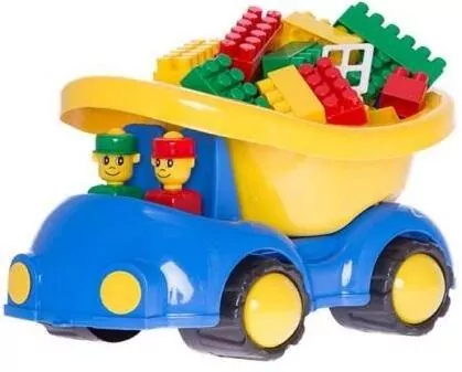 Samochód Ptyś z klockami. Mix - tantis.pl