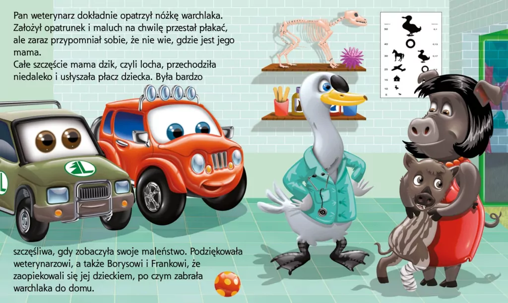 U leśniczego. Samochodzik Franek - tantis.pl