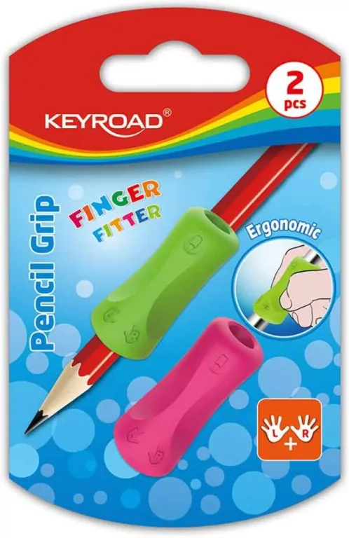 Gumka uniwersalna. Keyroad. Pencil grip 2 szt - tantis.pl