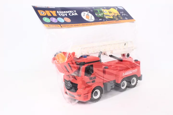 Straż pożarna 30cm z drabiną skręcanka BS35 12301 - tantis.pl