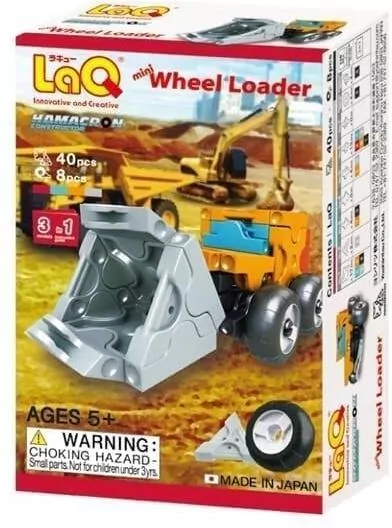 Klocki edukacyjne Mini Wheel Loader - tantis.pl