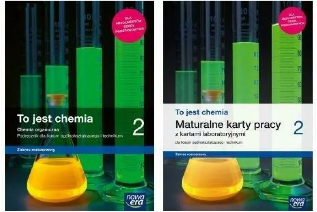To jest chemia 2. Chemia organiczna Pakiet: Podręcznik / Maturalne karty pracy ucznia dla liceum ogólnokształcącego i technikum. Zakres rozszerzony - tantis.pl