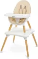 Caretero Krzesełko do karmienia Tuva beżowe - tantis.pl