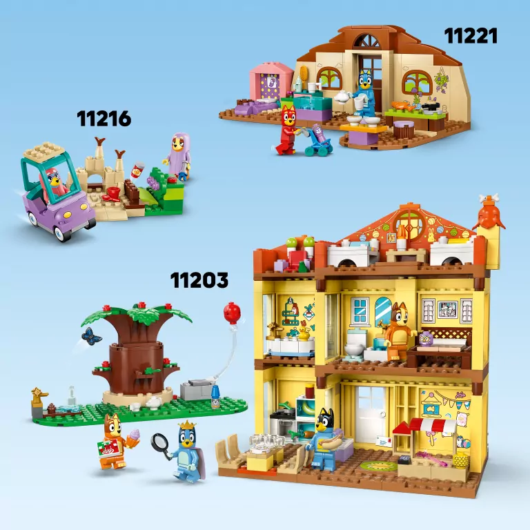 LEGO® Rodzina Blue z klocków 11217 - tantis.pl