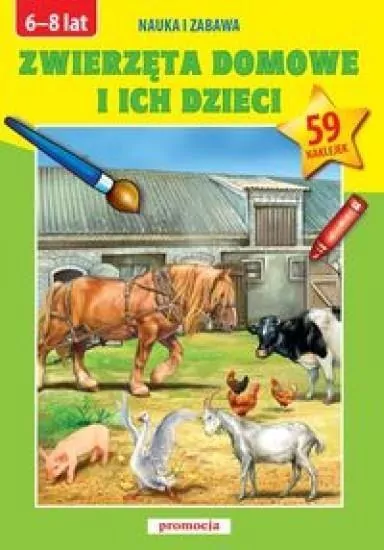 Naklejanki - Zwierzęta domowe i ich dzieci - tantis.pl