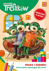 Rodzina Treflików. Kolorowanka edukacyjna dla dzieci. Nauka i Zabawa nr 2