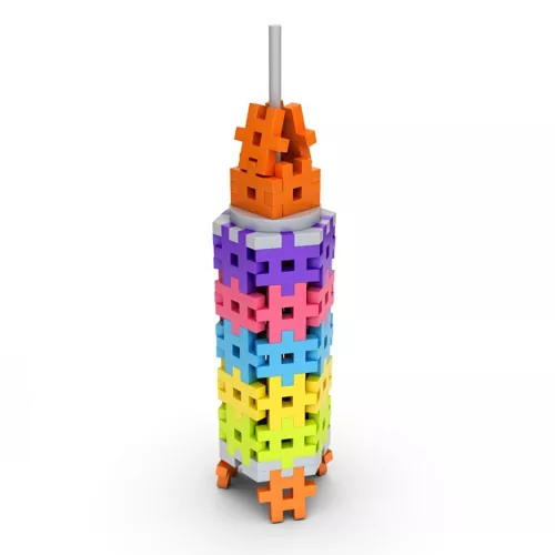 Klocki Meli Maxi Constructor 220 elementów - tantis.pl