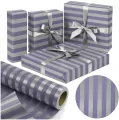 Papier metalizujący Srebrne Pasy X-Strong 38cmx20m - tantis.pl