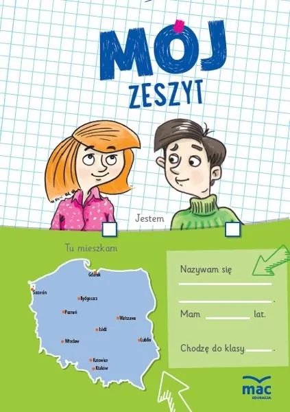 Mój zeszyt. Kratka MAC - tantis.pl