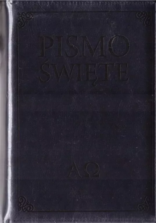 Pismo Święte w etui granatowe - tantis.pl