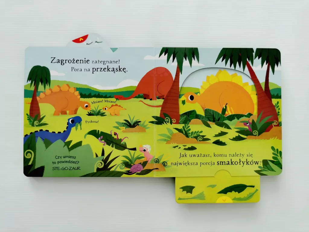 Stegozaur. Poznajmy dinozaury. Akademia Mądrego Dziecka - tantis.pl