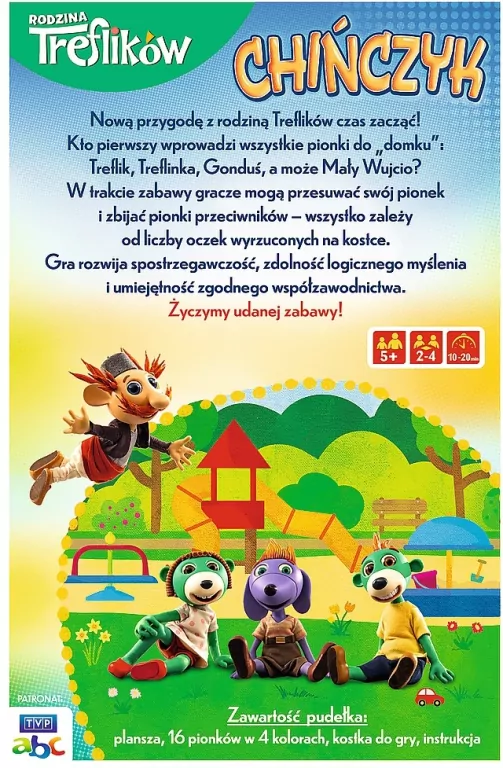 Chińczyk Rodzina Treflików - tantis.pl