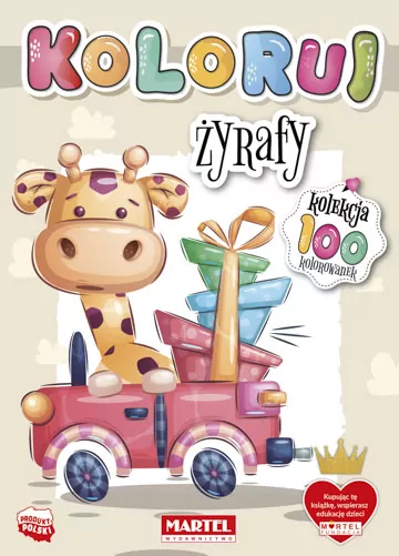 Koloruj. Żyrafy - tantis.pl