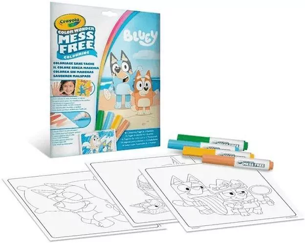 Kolorowanka Wonder Bluey CRAYOLA - tantis.pl