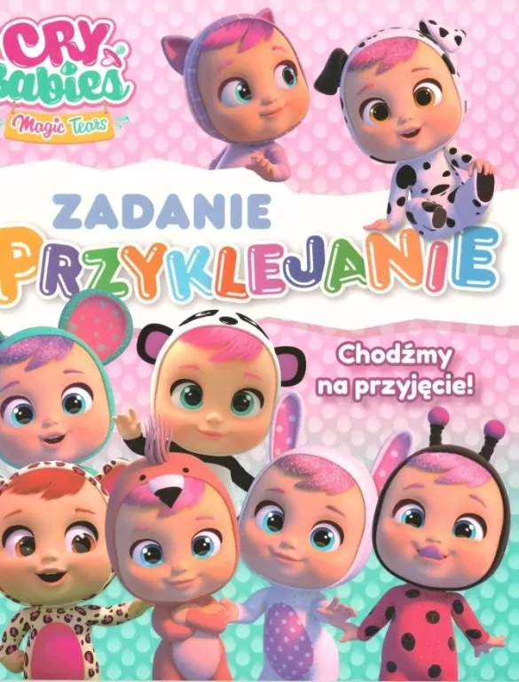 Cry Babies Chodźmy na przyjęcie! Zadanie Przyklejanie cz. 1 - tantis.pl
