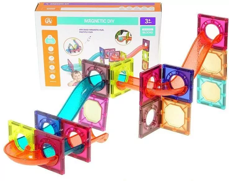 Klocki magnetyczne 37 elementów - tantis.pl
