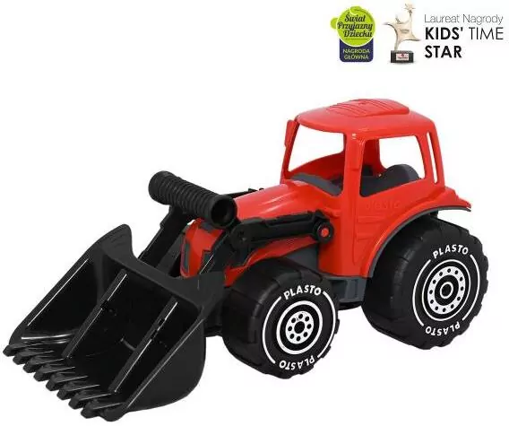 Koparka 32 cm czerwona. Wysoka jakość - tantis.pl