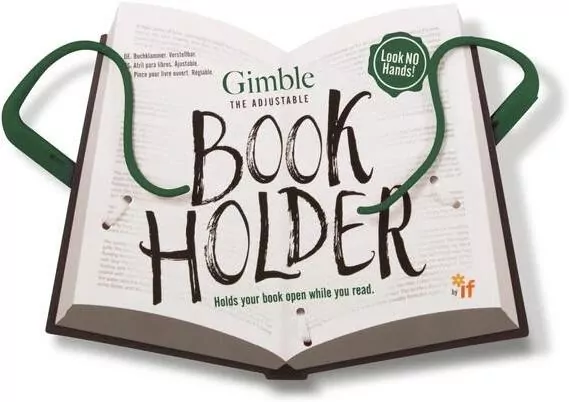 Gimble Book Holder zielony uchwyt do książki - tantis.pl