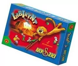 Labirynt. Myszki. 2 gry planszowe ALEXANDER - tantis.pl