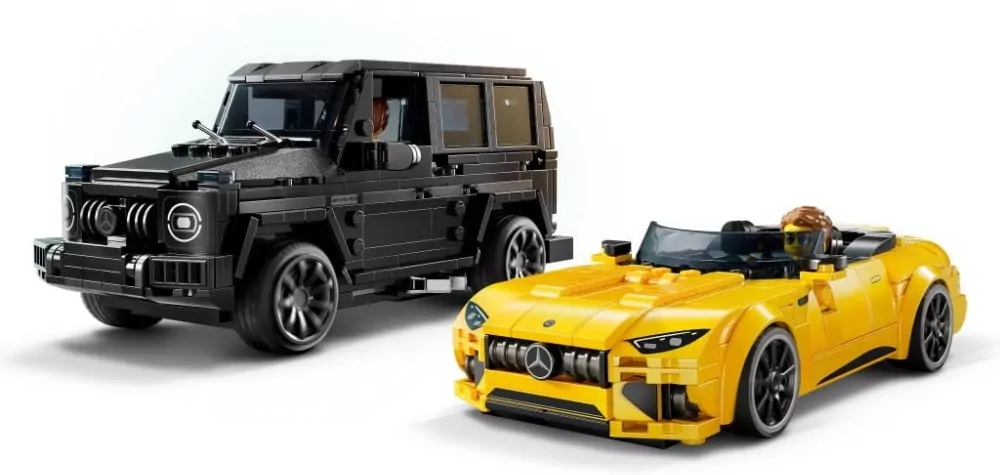 LEGO® Speed Champions. Mercedes-AMG G 63 i Mercedes-AMG SL. 6376924 - tantis.pl