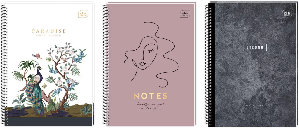 Kołozeszyt A4 80k kratka M 70g soft touch Chess INTERDRUK mix cena za 1 szt - tantis.pl