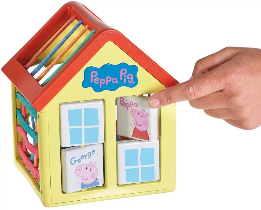 Świnka Peppa. Sorter domek Peppy - tantis.pl