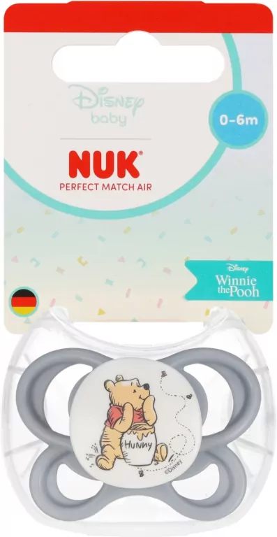 NUK. Perfect Match. Smoczek z silikonowym smoczkiem. Kubu Pop - tantis.pl