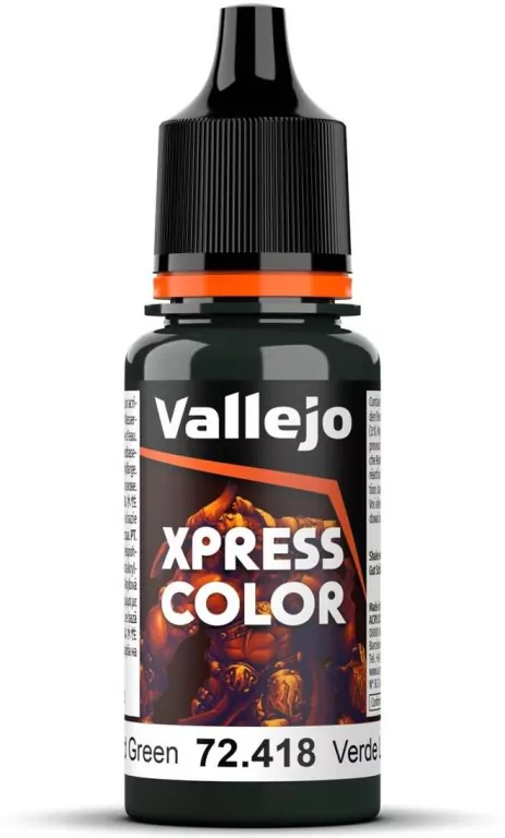Vallejo: 72.418 - Xpress Color - Lizard Green (18 ml) - tantis.pl