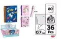 Notatnik mini z długopisem MIX - tantis.pl