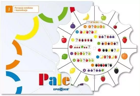 Paleta. Percepcja wzrokowa i koncentracja 2 - tantis.pl