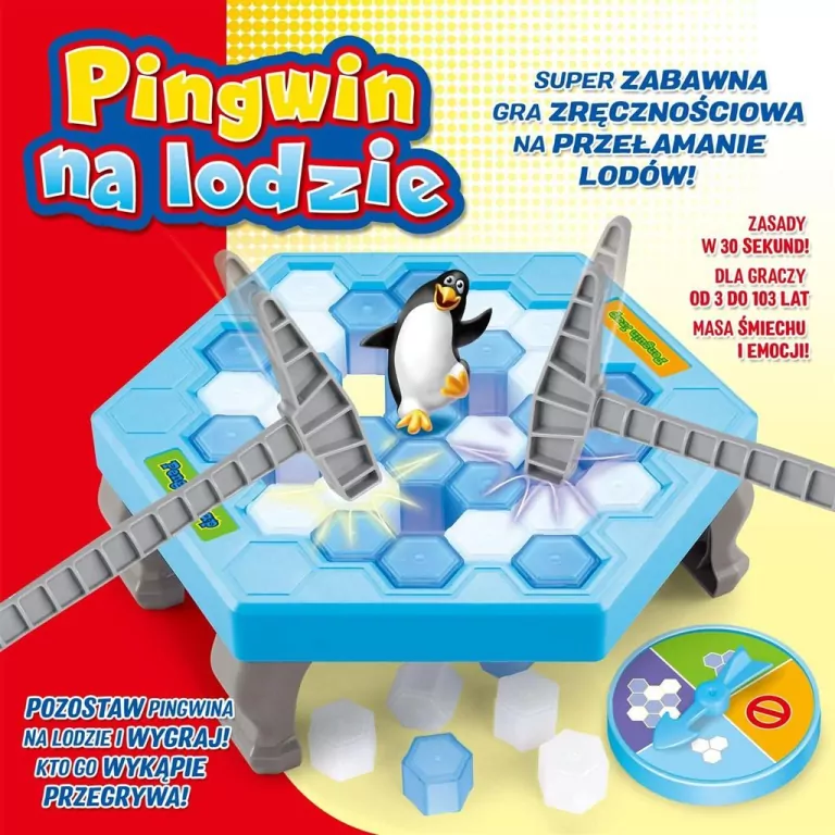 Pingwin na lodzie - tantis.pl