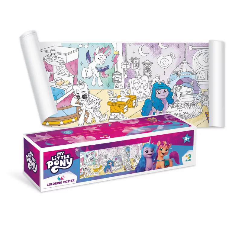 My Little Pony. Kolorowanka w rolce - tantis.pl