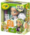 Lalka Colour'n'Style Friends Jade CRAYOLA - tantis.pl