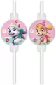 Rurki papierowe z medalionem Paw Patrol - tantis.pl