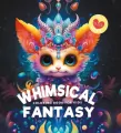 Kolorowanka 160x160 Whimsical fantasy Stworki - tantis.pl