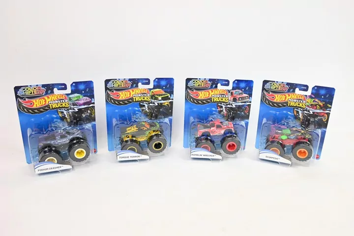 Hot Wheels Monster Trucks Color Shifters JCH05 - tantis.pl