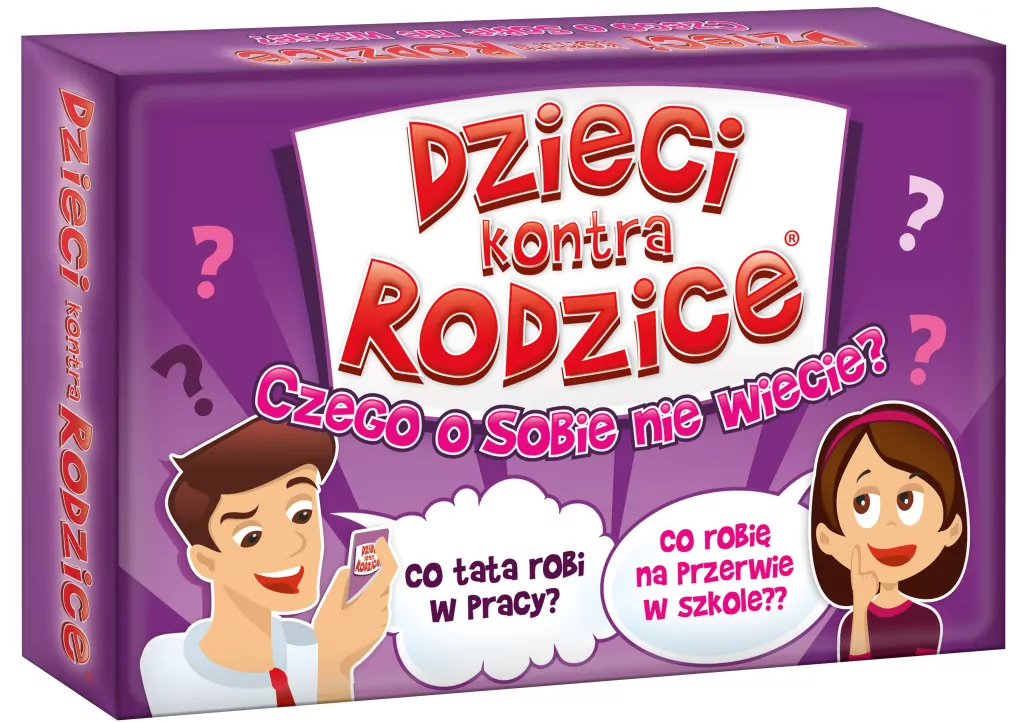 Dzieci kontra rodzice Czego o sobie nie wiecie? Kangur - tantis.pl