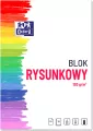 Blok rysunkowy Oxford A4 20k 120g biały - tantis.pl