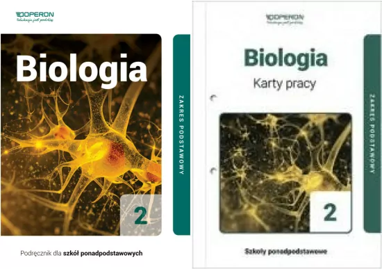 Pakiet: Biologia 2 Podręcznik / Karty pracy dla szkół ponadpodstawowych. Zakres podstawowy