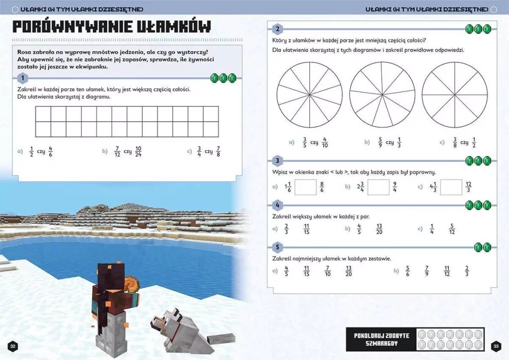 Minecraft. Matematyka. Megazadania. 11+ - tantis.pl