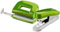 Zestaw zszywacz E15 + dziurkacz E210 zielony - tantis.pl